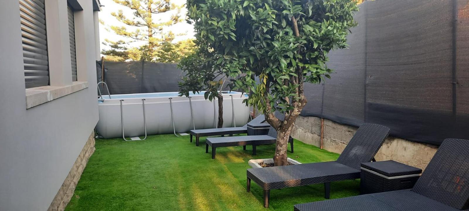 הוילה ססימברה Casa Com Jardim Perto Da Praia מראה חיצוני תמונה