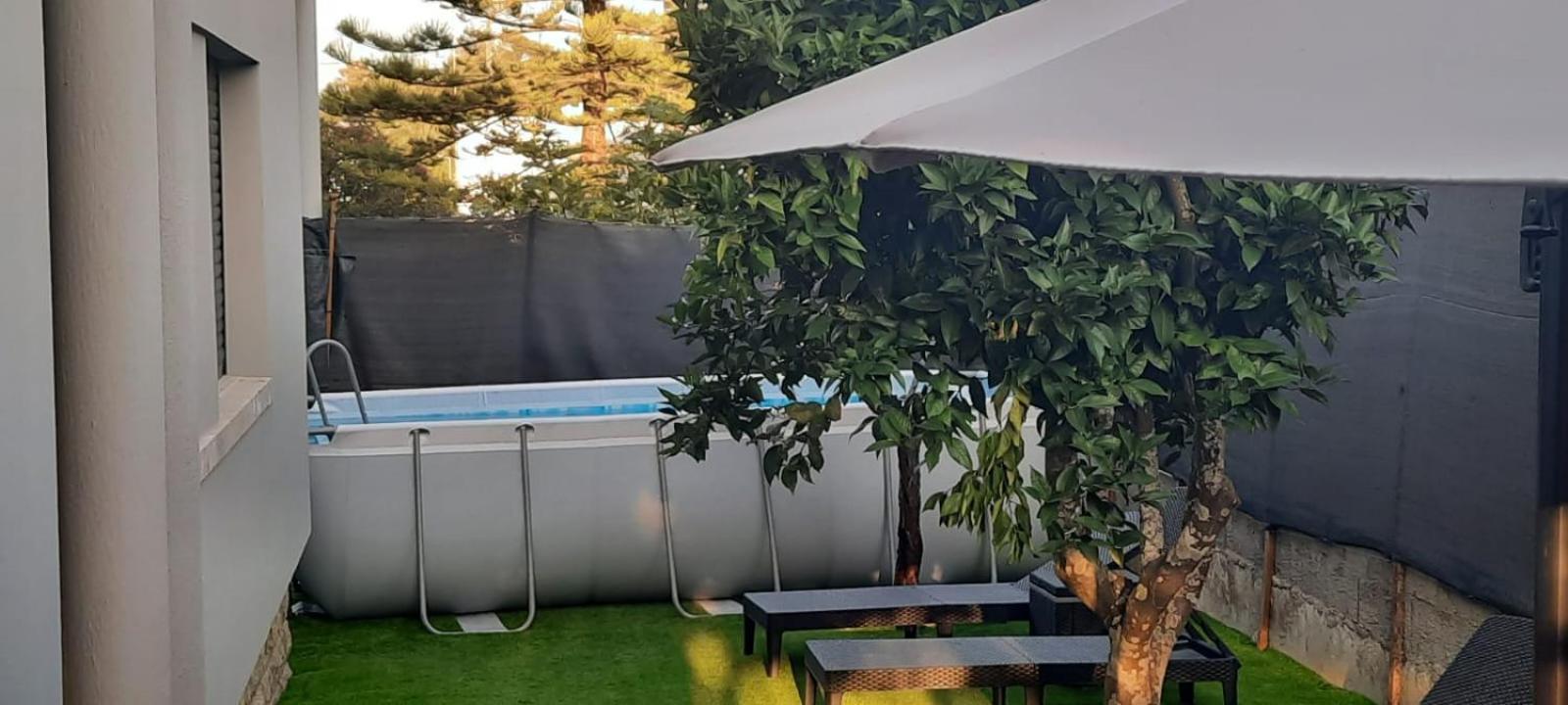 הוילה ססימברה Casa Com Jardim Perto Da Praia מראה חיצוני תמונה